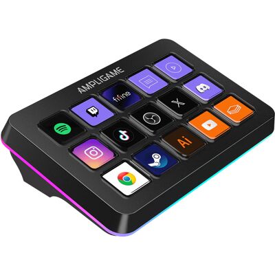 Fifine Ampligame D6 Kontroler Strumieniowy - Deck do Streamowania - Czarny Fifine Ampligame D6 Kontroler Strumieniowy - Deck do Streamowania - Czarny