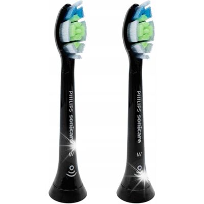 2x KOŃCÓWKA SZCZOTECZKI ELEKTRYCZNEJ PHILIPS DIAMOND CLEAN BLACK HX6061/13 2x KOŃCÓWKA SZCZOTECZKI ELEKTRYCZNEJ PHILIPS DIAMOND CLEAN BLACK HX6061/13