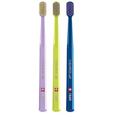 3x Manualna szczoteczka do zębów curaprox cs 1560 soft 3x Manualna szczoteczka do zębów curaprox cs 1560 soft