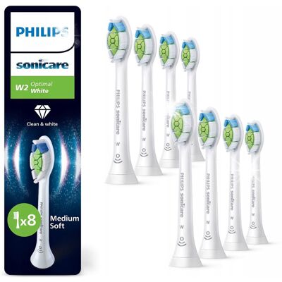 8x KOŃCÓWKA PHILIPS SONICARE DIAMOND CLEAN HX6068 DO SZCZOTECZKI SONICZNEJ 8x KOŃCÓWKA PHILIPS SONICARE DIAMOND CLEAN HX6068 DO SZCZOTECZKI SONICZNEJ