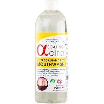 Alfa, Scaling, Stomatologiczna płukanka do ust, 1000 ml Alfa, Scaling, Stomatologiczna płukanka do ust, 1000 ml