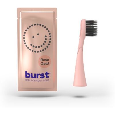 Końcówka wymienna Burst Brush Rose Gold - Końcówka do szczoteczki Końcówka wymienna Burst Brush Rose Gold - Końcówka do szczoteczki
