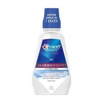 Crest 3D White Glamorous, Płyn do higieny jamy ustnej, 946ml Crest 3D White Glamorous, Płyn do higieny jamy ustnej, 946ml