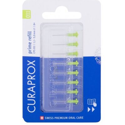 Uzupełnienie Curaprox Prime CPS 1,1 5,00 mm Limonkowy Zielony (8 szt.) Uzupełnienie Curaprox Prime CPS 1,1 5,00 mm Limonkowy Zielony (8 szt.)