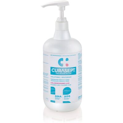 CURASEPT płyn do płukania ust 900ml 0,05% CHX ADS905 + DNA CURASEPT płyn do płukania ust 900ml 0,05% CHX ADS905 + DNA