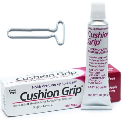 CUSHION GRIP Klej Do Protez Termoplastyczny Najmocniejszy 10g - MAŁY! CUSHION GRIP Klej Do Protez Termoplastyczny Najmocniejszy 10g - MAŁY!