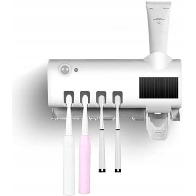 DOZOWNIK I WIESZAK NA SZCZOTECZKI UV STERYLIZATOR SZCZOTECZEK DO ZĘBÓW USB DOZOWNIK I WIESZAK NA SZCZOTECZKI UV STERYLIZATOR SZCZOTECZEK DO ZĘBÓW USB