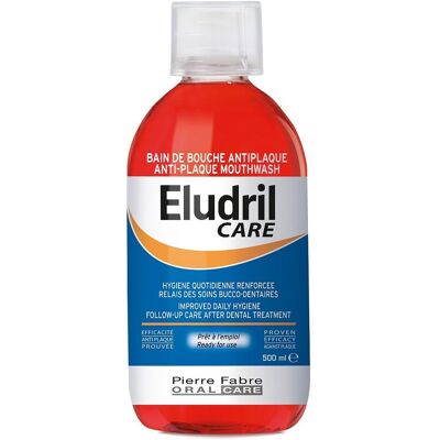 Eludril, Płyn do płukania ust, Anti-plaque, 500 ml Eludril, Płyn do płukania ust, Anti-plaque, 500 ml