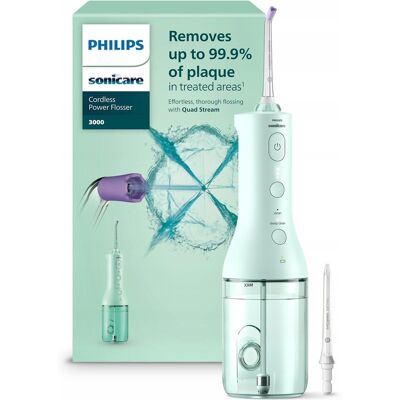 Irygator Philips Sonicare Cordless Power Flosser 3000 Hx3826/24 Miętowy Irygator Philips Sonicare Cordless Power Flosser 3000 Hx3826/24 Miętowy