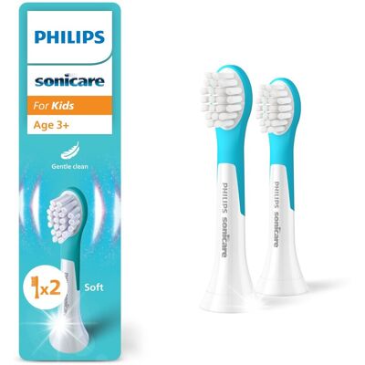 Końcówki do Philips Sonicare Kids dla dzieci od lat 3+ 2 szt HX6032/90 Końcówki do Philips Sonicare Kids dla dzieci od lat 3+ 2 szt HX6032/90