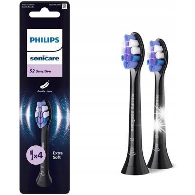 Końcówki do Philips Sonicare S2 Nadwrażliwość zębów 2 szt H6052/88 Końcówki do Philips Sonicare S2 Nadwrażliwość zębów 2 szt H6052/88