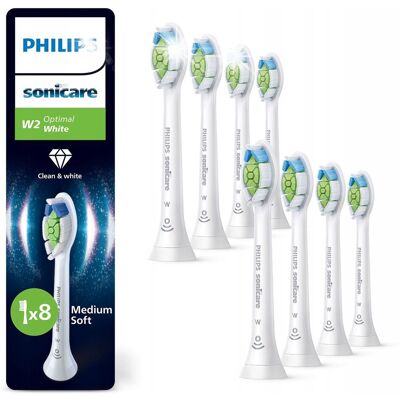 Końcówki Do Philips Sonicare W2 Wybielające 8 Szt Dwuletni Zapas Hx6068/87 Końcówki Do Philips Sonicare W2 Wybielające 8 Szt Dwuletni Zapas Hx6068/87