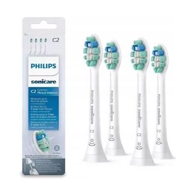 Końcówki do szczoteczki Philips Sonicare C2 Optimal Plaque Defence 4 sztuki Końcówki do szczoteczki Philips Sonicare C2 Optimal Plaque Defence 4 sztuki