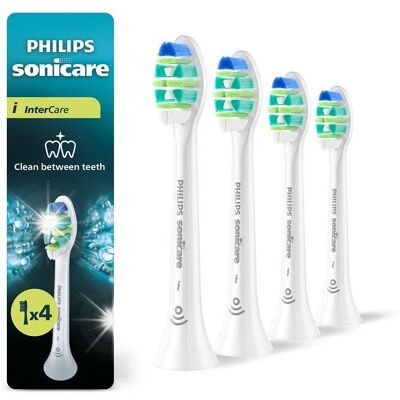 Końcówki Philips Sonicare InterCare 4 szt roczny zapas HX9004/87 Końcówki Philips Sonicare InterCare 4 szt roczny zapas HX9004/87