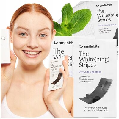 Smile bite białe zęby PASKI WYBIELAJĄCE BEZPIECZNE SMILEBITE zestaw 28 SZT Smile bite białe zęby PASKI WYBIELAJĄCE BEZPIECZNE SMILEBITE zestaw 28 SZT