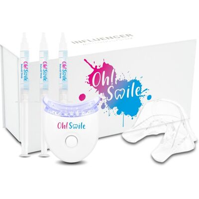 Oh! Smile Influencer Bezprzewodowy Zestaw do Wybielania Zębów z Lampą Led Oh! Smile Influencer Bezprzewodowy Zestaw do Wybielania Zębów z Lampą Led