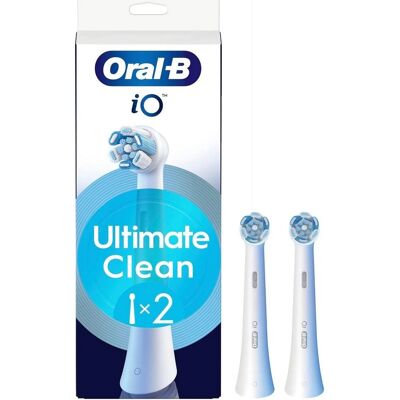 ORAL-B iO wkłady do szczoteczki Ultimate Clean białe -2sztuki ORAL-B iO wkłady do szczoteczki Ultimate Clean białe -2sztuki