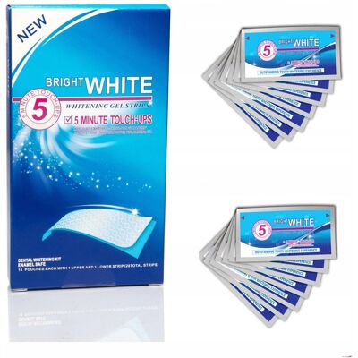 Paski wybielające Bright White NEW 28 szt. (14 saszetek) Paski wybielające Bright White NEW 28 szt. (14 saszetek)