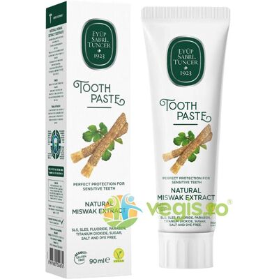 Pasta do zębów z naturalnym ekstraktem z Miswaku 90ml Pasta do zębów z naturalnym ekstraktem z Miswaku 90ml