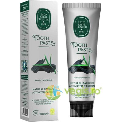 Pasta do zębów z naturalnym węglem bambusowym 90ml Pasta do zębów z naturalnym węglem bambusowym 90ml