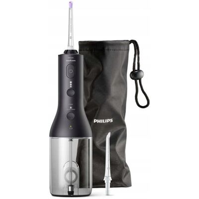 Philips Sonicare Power Flosser 3000 Irygator Do Zębów Czarny Etui Hx3826/33 Philips Sonicare Power Flosser 3000 Irygator Do Zębów Czarny Etui Hx3826/33