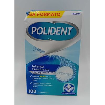 Polident Intensa Freschezza108 tabletek musujących Polident Intensa Freschezza108 tabletek musujących