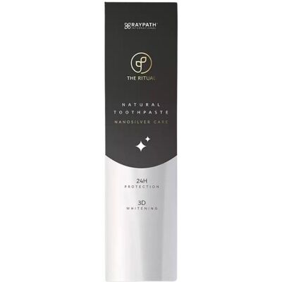 Raypath, Pasta do zębów z nanosrebrem wybielająca, 100ml Raypath, Pasta do zębów z nanosrebrem wybielająca, 100ml