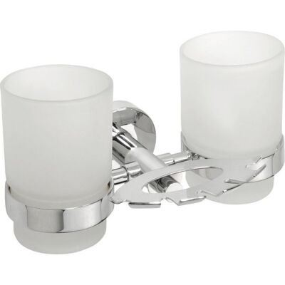 Sapho X-ROUND uchwyt na szczoteczki do zębów łącznie z kubkami chrom XR900 Sapho X-ROUND uchwyt na szczoteczki do zębów łącznie z kubkami chrom XR900