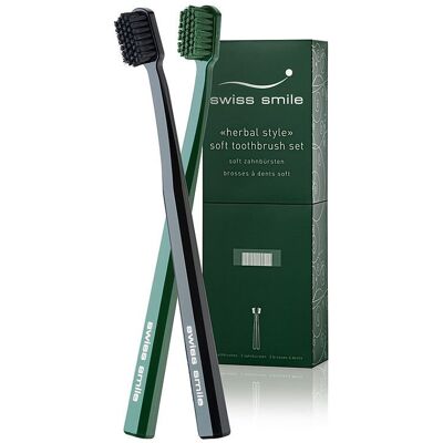 Swiss Smile - Herbal Bliss - Miękka - CUREN - Szczoteczka do zębów Swiss Smile - Herbal Bliss - Miękka - CUREN - Szczoteczka do zębów