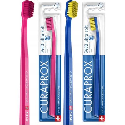 Szczoteczka do zębów miękka CURAPROX CS 5460 Ultra Soft Eco Pack 2 szt Szczoteczka do zębów miękka CURAPROX CS 5460 Ultra Soft Eco Pack 2 szt
