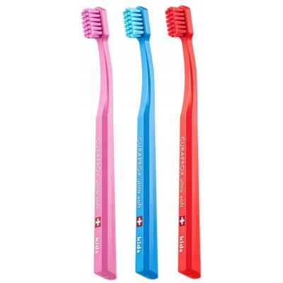 Szczoteczki do zębów dla dzieci CURAPROX CS 5500 Kids Ultra Soft 3 szt Szczoteczki do zębów dla dzieci CURAPROX CS 5500 Kids Ultra Soft 3 szt
