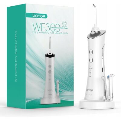 Inny producent Voyor Wf300 Bezprzewodowy Irygator Do Jamy Ustnej 4 Końcówki 360° Ipx7 Inny producent Voyor Wf300 Bezprzewodowy Irygator Do Jamy Ustnej 4 Końcówki 360° Ipx7
