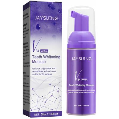 Wybielająca pasta do zębów v34 50ml Jaysuing pasta koloryzująca do zębów re Wybielająca pasta do zębów v34 50ml Jaysuing pasta koloryzująca do zębów re