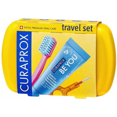 Zestaw podróżny CURAPROX Travel Set szczoteczka cs5460 i pasta Be You 10 ml Zestaw podróżny CURAPROX Travel Set szczoteczka cs5460 i pasta Be You 10 ml