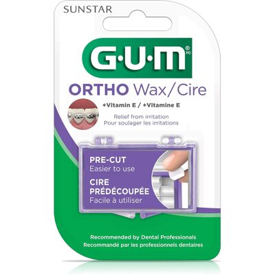 Wosk Ortodontyczny Gum Kieferorthopädisches Bezbarwny Dla Aparatów Zębowych Wosk Ortodontyczny Gum Kieferorthopädisches Bezbarwny Dla Aparatów Zębowych