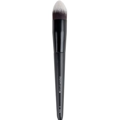 Brushworks Tapered Precision Buffing Brush - Pędzel do makijażu nr 4 Brushworks Tapered Precision Buffing Brush - Pędzel do makijażu nr 4