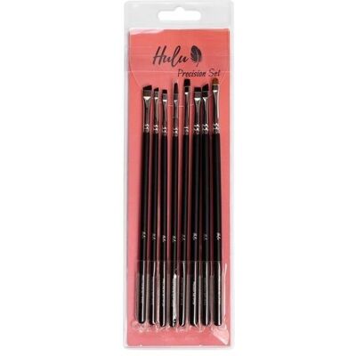 Hulu, Precision Set, zestaw pędzli do makijażu, 8 szt. Hulu, Precision Set, zestaw pędzli do makijażu, 8 szt.