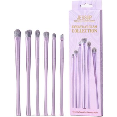 JESSUP Luxury Purple Eye Brush Set zestaw pędzli do makijażu oczu T516 6szt. JESSUP Luxury Purple Eye Brush Set zestaw pędzli do makijażu oczu T516 6szt.