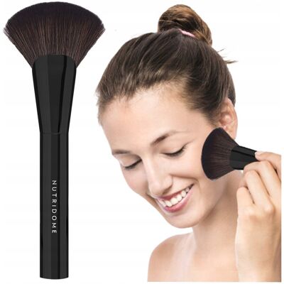 WIELOFUNKCYJNY pędzel do nakładania różu bronzera makijażu MAKEUP NUTRIDOME WIELOFUNKCYJNY pędzel do nakładania różu bronzera makijażu MAKEUP NUTRIDOME