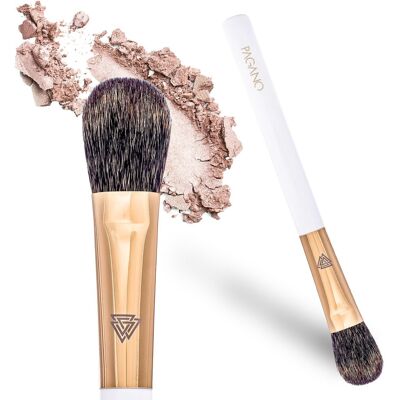 Pagano, Pędzel do pudru rozświetlacza bronzera P019, 1 szt. Pagano, Pędzel do pudru rozświetlacza bronzera P019, 1 szt.