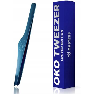 Pęseta do brwi OkO niebieska wersja limitowana Blue Magic Premium Pęseta do brwi OkO niebieska wersja limitowana Blue Magic Premium