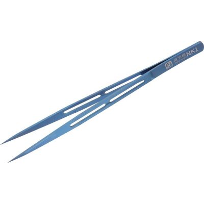Pęseta serwisowa, precyzyjna AMAOE Nunchaku NK1, tytanowa, prosta główka Pęseta serwisowa, precyzyjna AMAOE Nunchaku NK1, tytanowa, prosta główka