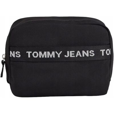 Tommy Hilfiger Kosmetyczka Męska Tjm Essential Nylon Washbag Czarna Tommy Hilfiger Kosmetyczka Męska Tjm Essential Nylon Washbag Czarna