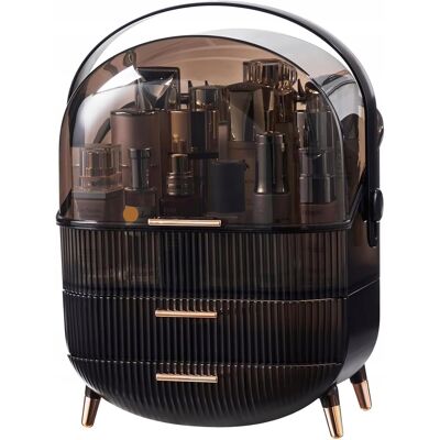 Inny producent Szkatułka organizer kuferek na kosmetyki biżuterię XL BLACK Inny producent Szkatułka organizer kuferek na kosmetyki biżuterię XL BLACK