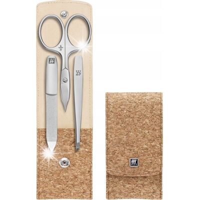 Zwilling Tx Zestaw Manicure Korkowe Etui 3el. Zwilling Tx Zestaw Manicure Korkowe Etui 3el.