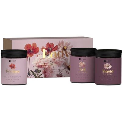 Inny producent Hiskin Pink Blooms Zestaw Do Pielęgnacji Ciała Lady (Peeling, Masło, Sól) Inny producent Hiskin Pink Blooms Zestaw Do Pielęgnacji Ciała Lady (Peeling, Masło, Sól)