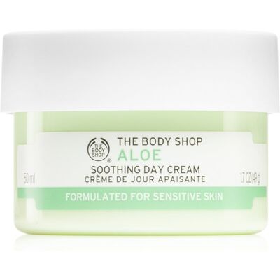 The Body Shop Łagodzący krem na dzień z aloesem - Pielęgnacja skóry The Body Shop Łagodzący krem na dzień z aloesem - Pielęgnacja skóry