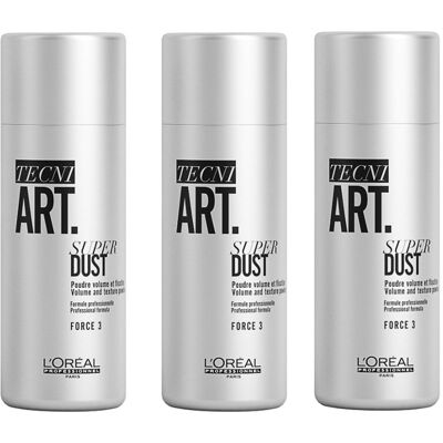 Loreal Super Dust Puder Dodający Objętości 3x7g Loreal Super Dust Puder Dodający Objętości 3x7g