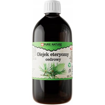 Pure Olejek Eteryczny Cedrowy Naturalny Olejek Z Drzewa Cedrowego 1l Pure Olejek Eteryczny Cedrowy Naturalny Olejek Z Drzewa Cedrowego 1l
