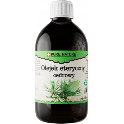Pure Olejek Eteryczny Cedrowy Naturalny Olejek Z Drzewa Cedrowego 500ml Pure Olejek Eteryczny Cedrowy Naturalny Olejek Z Drzewa Cedrowego 500ml